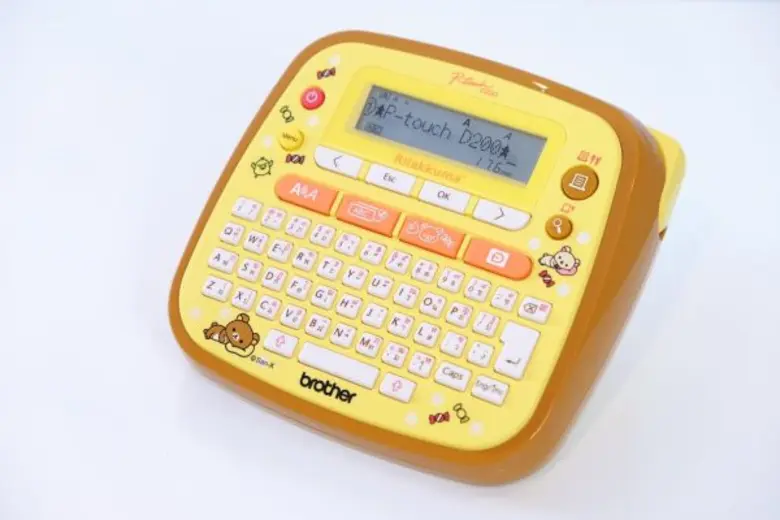 เครื่องพิมพ์ฉลาก พี-ทัช รุ่น 'ริลัคคุมะ’ จากบราเดอร์