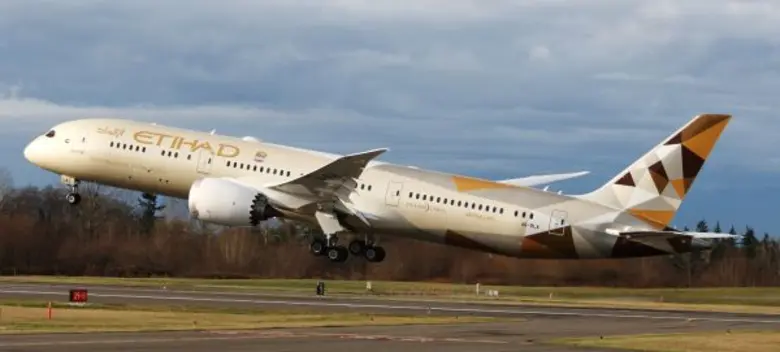 Etihad Airways will deploy a Boeing 787 D...