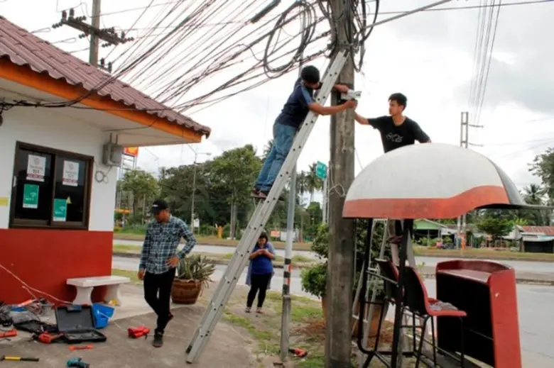 ไลน์ ทรานสปอร์ต สนับสนุนความปลอดภัย เพิ่มจุดติดตั้งกล้องวงจรปิด