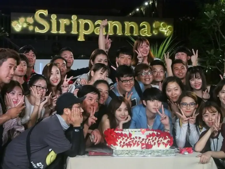 ศิริปันนาต้อนรับนักแสดงและทีมงานซีรี่ย์ดังจากประเทศจีนและเกาหลี