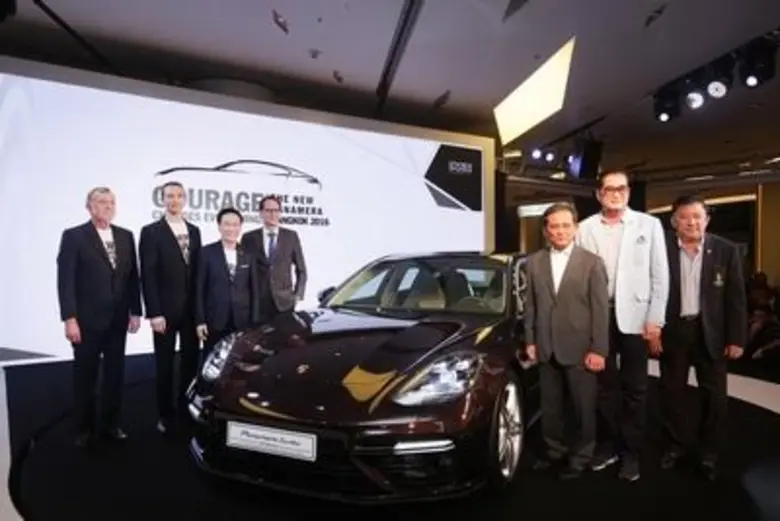 The New Porsche Panamera revealed, marks grand appearance in Thailand