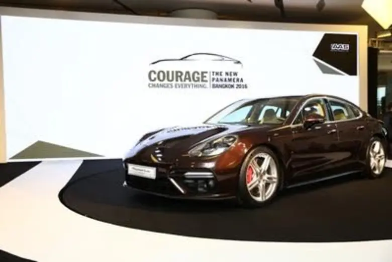 The New Porsche Panamera revealed, marks grand appearance in Thailand