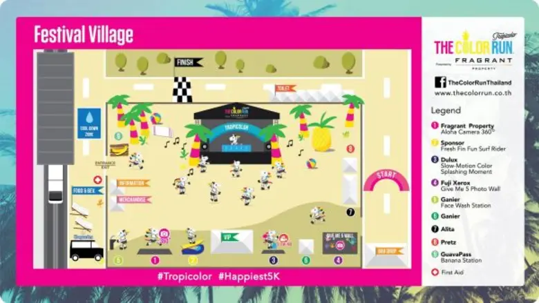 10 กิจกรรมสุดปังกับงานวิ่งสาดสีสุดจี๊ด The Color Run
