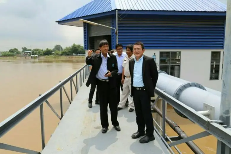 นายเสรี ศุภราทิตย์ ผู้ว่าการการประปาส่วนภ...