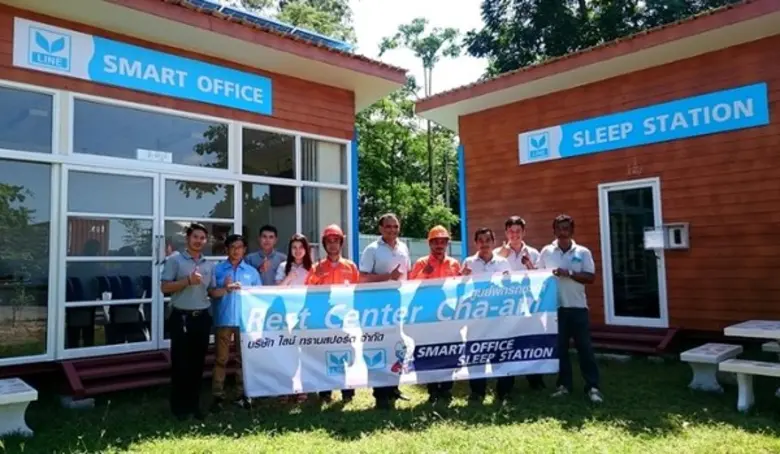 ไลน์ ทรานสปอร์ต เปิด Rest Center Cha-am ศูนย์พักรถ ณ อ.ชะอำ สร้างมาตรฐานความปลอดภัยบนท้องถนน