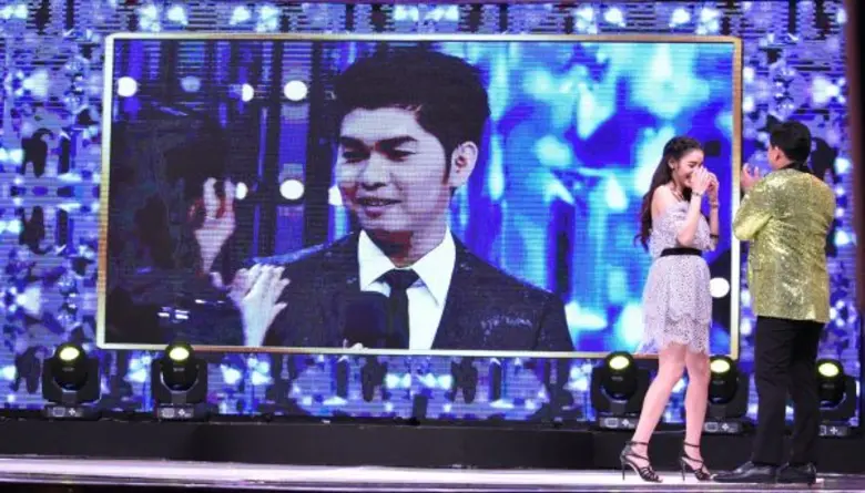 โดนแฟน ๆ จับคู่ให้จิ้นกันในรายการ "เสียงส...