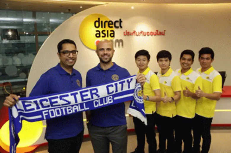 ไดเร็ค เอเชีย ประกาศเข้าร่วมเป็นพันธมิตรหลักสนับสนุนสโมสรฟุตบอล เลสเตอร์ ซิตี้ อย่างเป็นทางการ