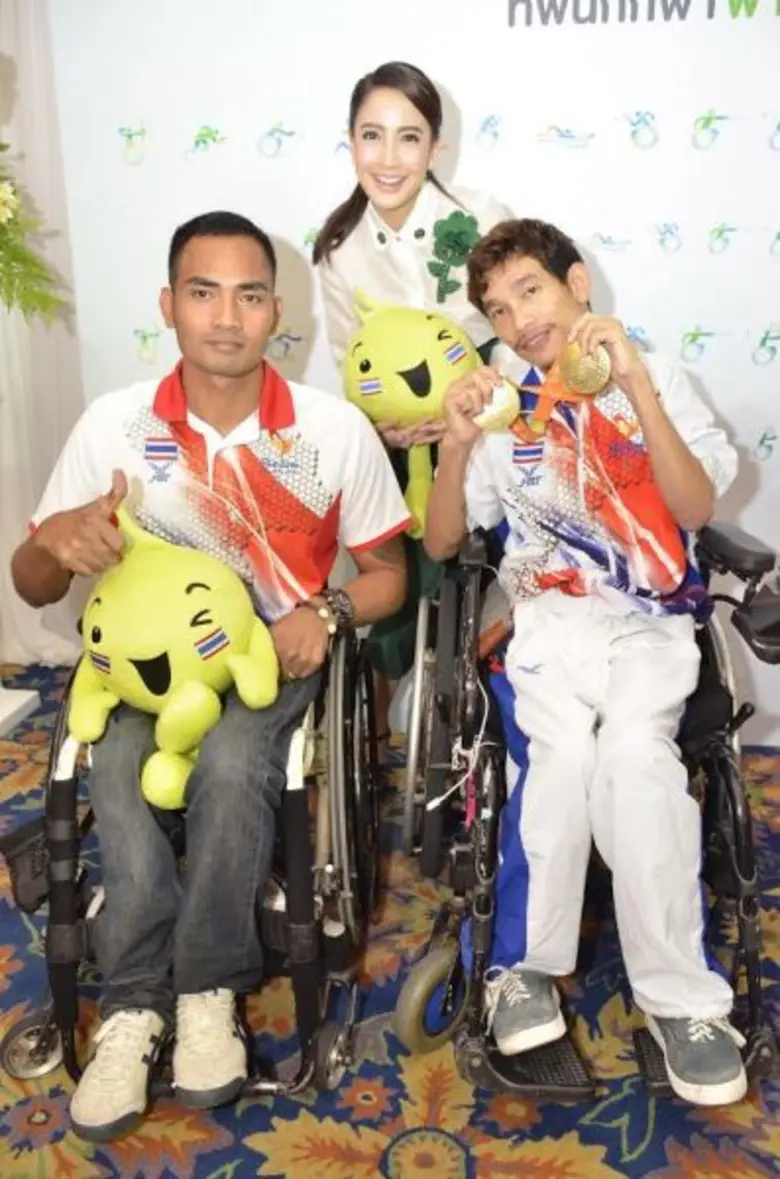 “แต้ว” ร่วมสร้างสีสันความสนุกในงานเลี้ยงแสดงความยินดีกับ “นักกีฬาพาราลิมปิกไทย”