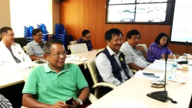 ร่วมรับฟังการประชุมทาง Video Tele Conference (VTC) รับฟังนโยบายและข้อสั่งการ