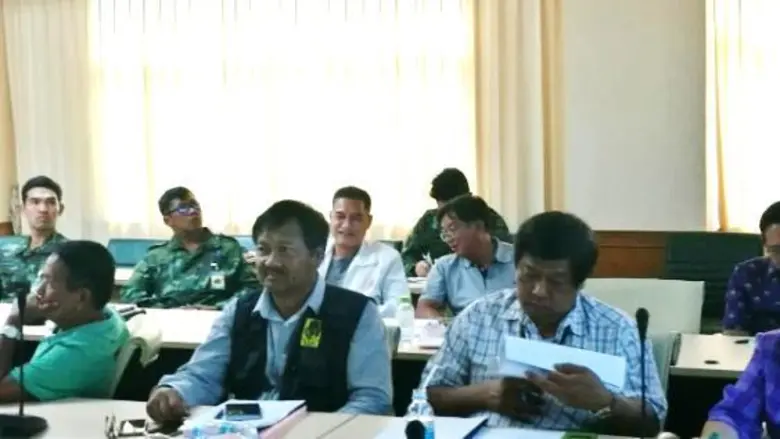 ร่วมรับฟังการประชุมทาง Video Tele Conference (VTC) รับฟังนโยบายและข้อสั่งการ