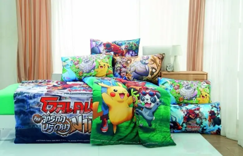 ชุดเครื่องนอนทิวลิป ต้อนรับภาพยนตร์โปเกมอน เดอะมูฟวี่