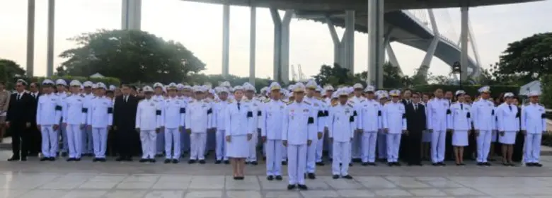 สถาบันการบินพลเรือน ร่วมพิธีแสดงความอาลัย และสำนึกในพระมหากรุณาธิคุณพระบาทสมเด็จพระปรมินทรมหาภูมิพลอดุลยเดช