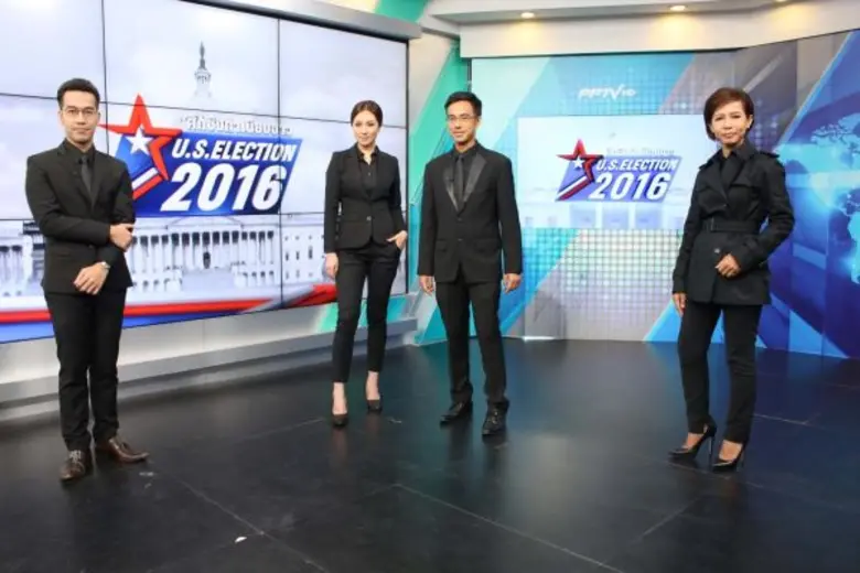 “พีพีทีวี” ส่ง “กรุณา บัวคำศรี” เกาะติดโค้งสุดท้ายศึกชิงทำเนียบขาว 2016 ลุ้น “ฮิลลารี-ทรัมป์” นั่งแท่นประธานาธิบดีสหรัฐอเมริกา ครั้งที่ 58