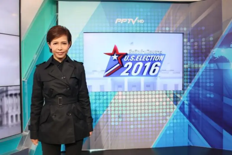 “พีพีทีวี” ส่ง “กรุณา บัวคำศรี” เกาะติดโค้งสุดท้ายศึกชิงทำเนียบขาว 2016 ลุ้น “ฮิลลารี-ทรัมป์” นั่งแท่นประธานาธิบดีสหรัฐอเมริกา ครั้งที่ 58