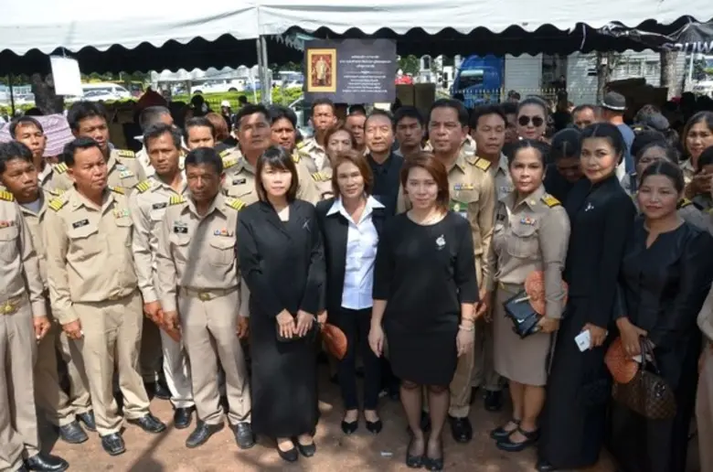 ชมรมกำนันผู้ใหญ่บ้าน อ.บางสะพาน จ.ประจวบฯ ร่วมกับคณ...