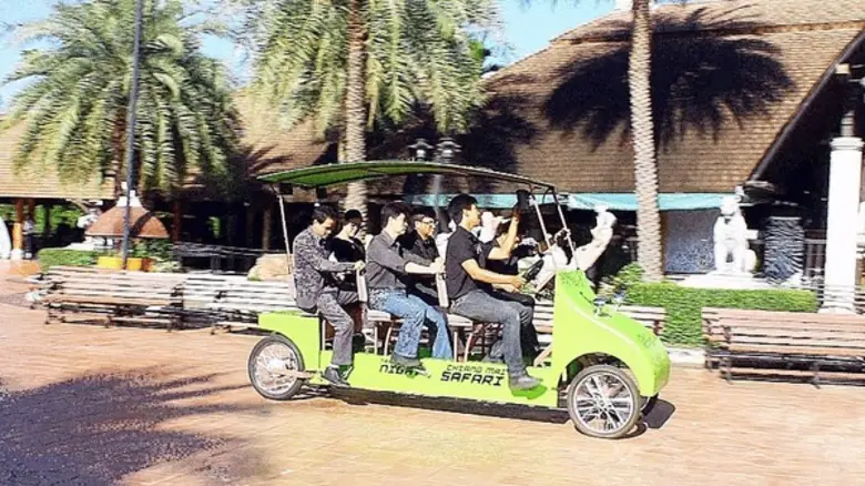 สำนักงานพัฒนาพิงคนคร ได้ต้นแบบจักรยานโดยสารเพื่อการท่องเที่ยว