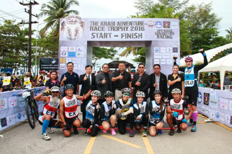 การแข่งขันกีฬาผจญภัย" เดอะกระบี่ แอดเวนเจ...