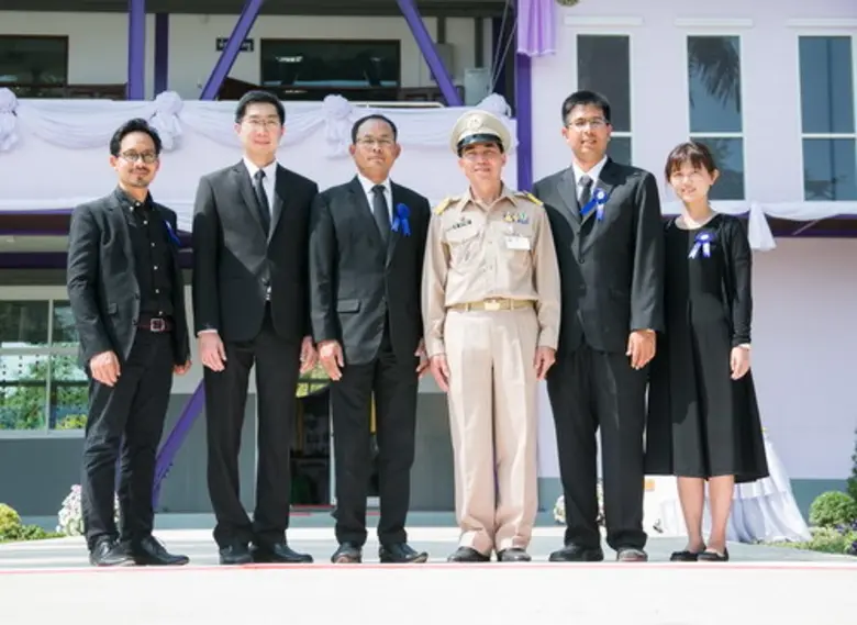 ดร.เภา บุญเยี่ยม (คนที่ 3 จากซ้าย) ผู้จัด...