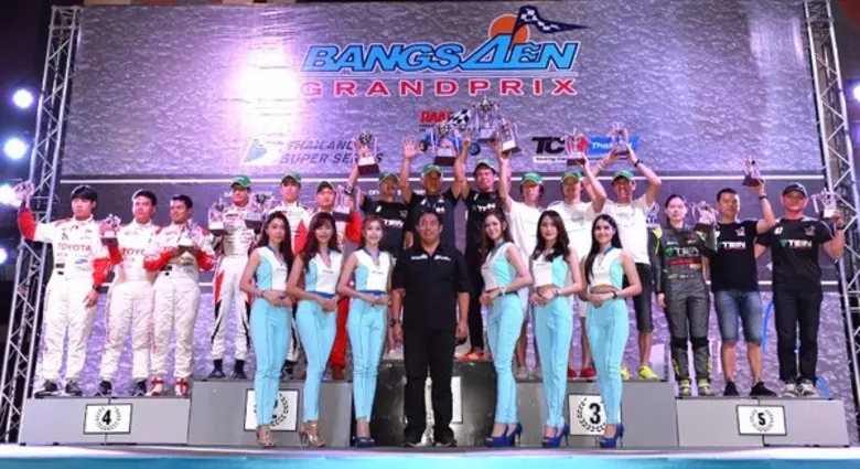 "โตโยต้า ทีมไทยแลนด์" สุดแกร่งขึ้นโพเดี่ย...