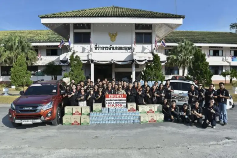 อีซูซุสานต่อพลังความดี “อีซูซุ วี-ครอส พลังดี...เปลี่ยนโลก” ช่วยฟื้นฟูพื้นที่ประสบอุทกภัยภาคใต้