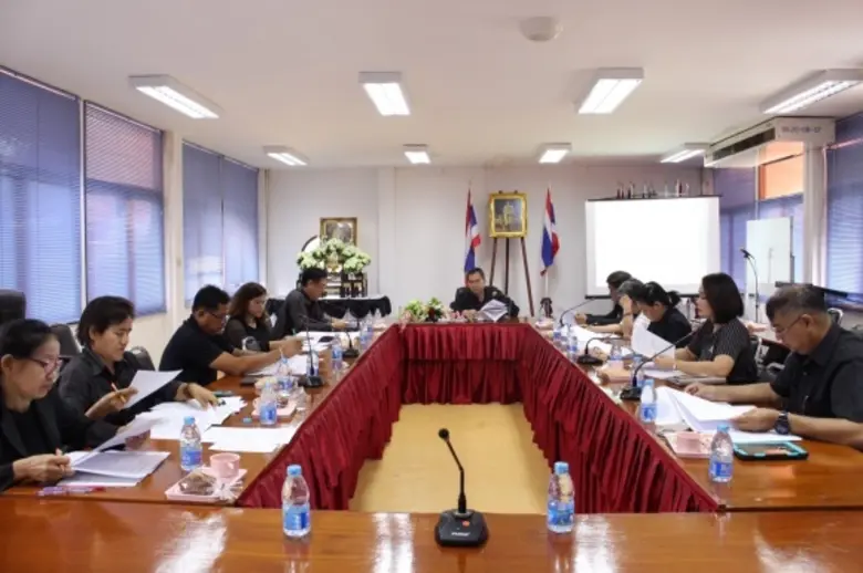 ปภ. โดย ศูนย์ ปภ.เขต 1 ปทุมธานี ประชุมข้าราชการและเจ้าหน้าที่ ครั้งที่ 2/2560