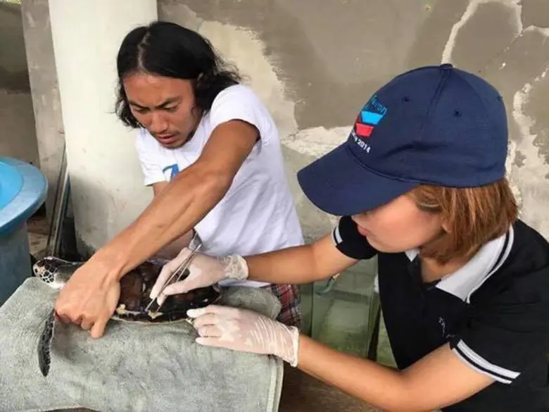 นศ.แลกเปลี่ยนจากญี่ปุ่นเข้าเรียนรู้ข้อมูลที่สถาบันทรัพยากรฯ