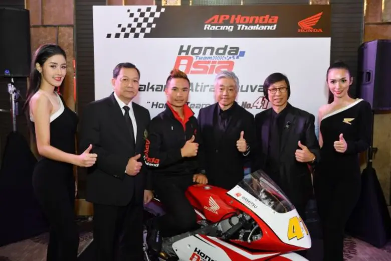 เอ.พี.ฮอนด้า ประกาศศักดาเตรียมปั้นนักแข่งสา ยเลือดไทยสู่การแข่งขันสนามระดั บโลก Moto GP พร้อมวางรากฐานพัฒนาทีมแข่งร องรับอย่างเป็นระบบ