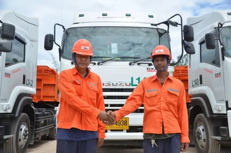 ไลน์ ทรานสปอร์ต ขยายงานการขนส่งสินค้า เตรียมสร้างงานให้พี่น้องชาวบางสะพาน