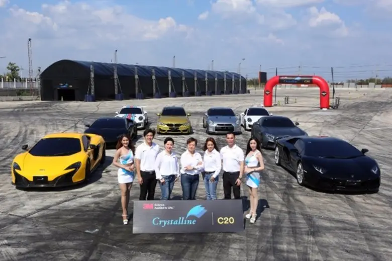 3เอ็ม ทุ่ม! จัดเต็มส่งรถ Supercar สุดหรู ปฏิบัติภารกิจ “MissionC20” ทดสอบฟิล์มกรองแสง “คริสตัลไลน์ ซี20” ในคอนเซ็ปต์ “เข้ม แต่ เคลียร์