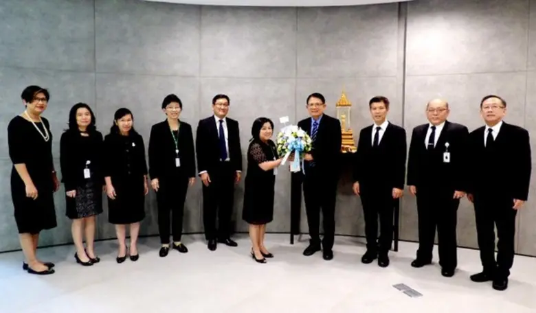 นางสาวบัณฑรโฉม แก้วสอาด ประธานกรรมการ พร้...