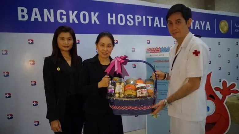 รพ.กรุงเทพพัทยา ร่วมกับรพ.สมเด็จพระบรมราชเทวี ณ ศรีราชา รับบริจาคโลหิตในโครงการ “พลังเลือดใหม่ เพื่อโลกใบนี้ ปี 9” ครั้งที่ 1