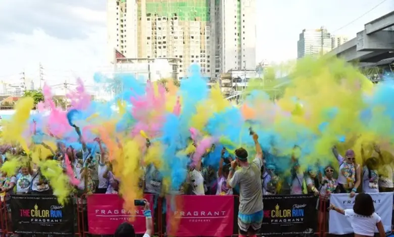 สนุกรับซัมเมอร์กับสีสันสดใสใน เดอะ คัลเลอร์ รัน