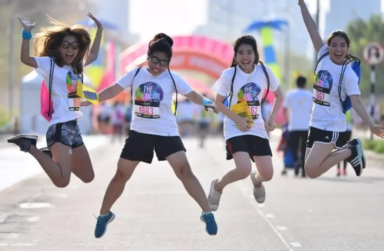 สนุกรับซัมเมอร์กับสีสันสดใสใน เดอะ คัลเลอร์ รัน