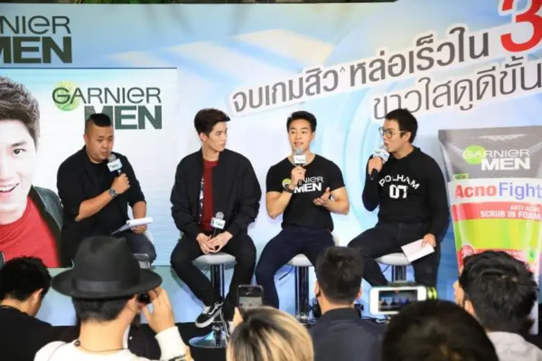 การ์นิเย่ เมน เปิดตัวพรีเซนเตอร์ใหม่ “ต่อ ธนภพ” พร้อมโปรแกรมน็อกสิวขั้นเทพ หล่อเร็วใน 3 วัน กับ “การ์นิเย่ เมน แอคโนไฟท์”