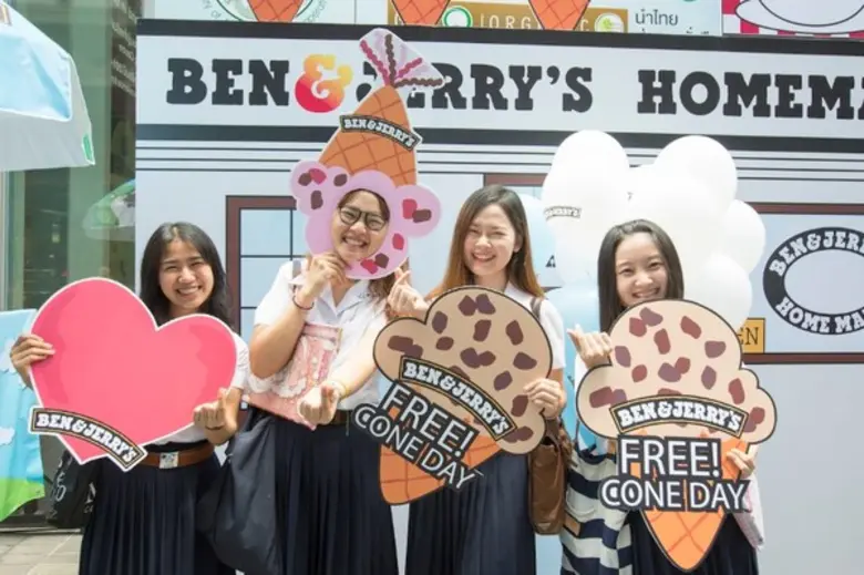เบน แอนด์ เจอร์รีส ประเทศไทยสร้างปรากฏการ...