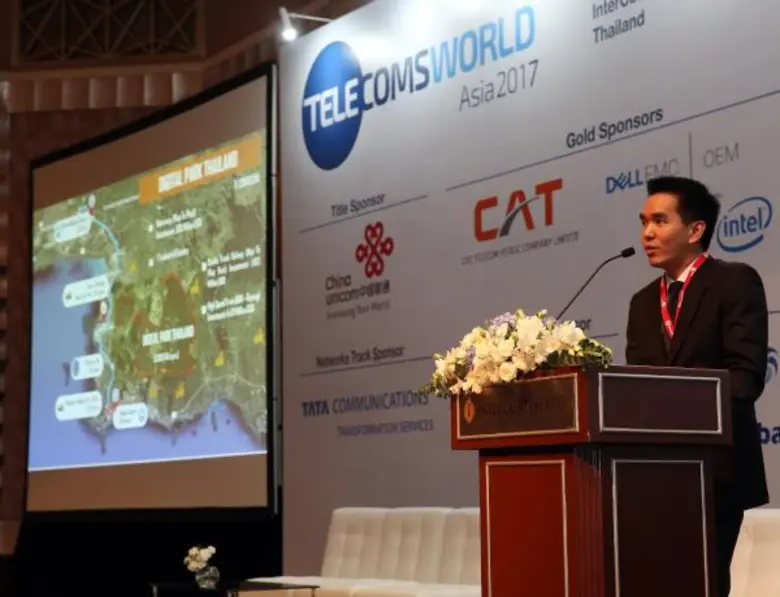CAT Promotes Digital Park Thailand – Megaproject to Pave Way for Digital Industry Development – at Telecoms World Asia 2017
