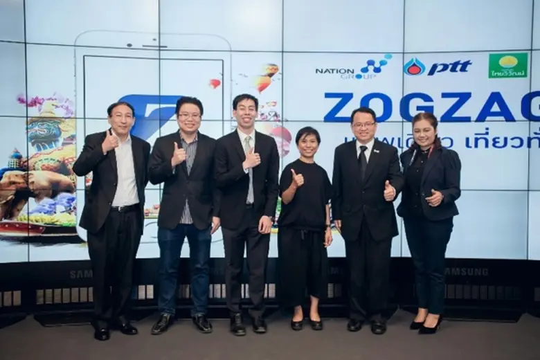 เนชั่น กรุ๊ป เปิดตัวแอพพลิเคชั่น "zogzag7...