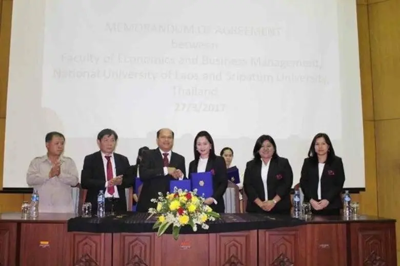 คณะบัญชี มหาวิทยาลัยศรีปทุม นำโดย ผู้ช่วย...