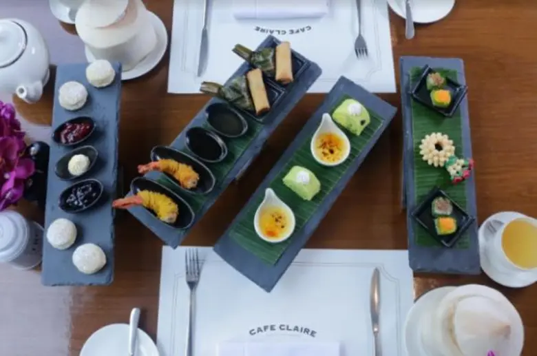 คาเฟ่ แคลร์ ขอเสนอเมนูชุดน้ำชายามบ่ายใหม่...