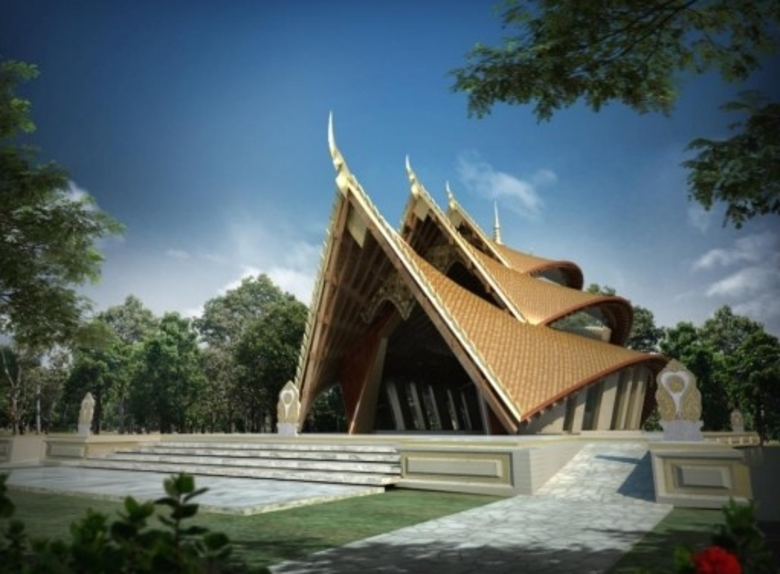 เชิญร่วมบุญใหญ่ สร้างพระอุโบสถวัดไทยพุทธาราม ถวายแด่ในหลวงรัชกาลที่ 9