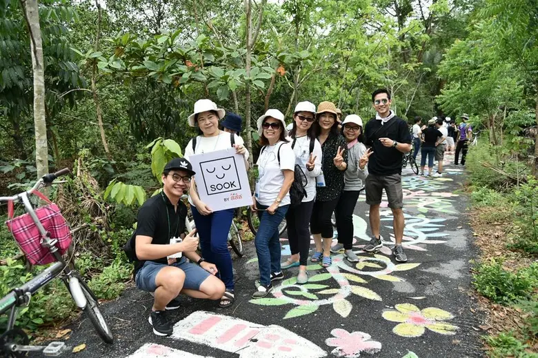 ปั่นจักรยานสูดโอโซนที่คุ้งบางกระเจ้า