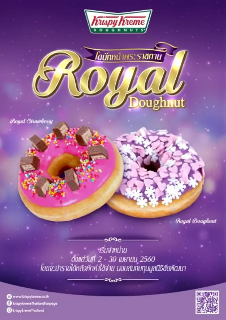 คริสปี้ ครีม โดนัทสูตรลิขสิทธิ์ชื่อดังที่...