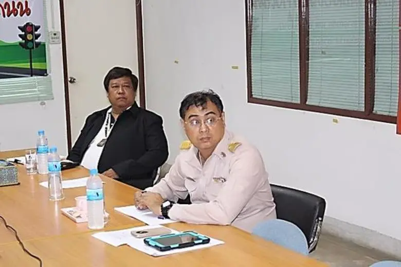 ปภ. โดย ศูนย์ ปภ.เขต 1 ปทุมธานี ร่วมพิธีเปิดการรณรงค์ป้องกันและลดอุบัติเหตุทางถนน ช่วงเทศกาลสงกรานต์ พ.ศ.2560