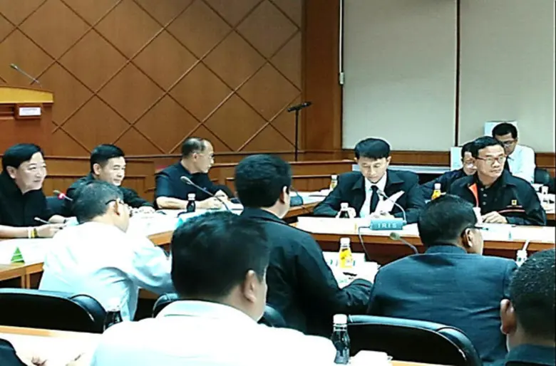 ปภ. โดย ศูนย์ ปภ.เขต 1 ปทุมธานี ร่วมประชุมคณะกรรมการศูนย์ปฏิบัติการป้องกันและลดอุบัติเหตุทางถนน สงกรานต์ 60 จังหวัดสระบุรี