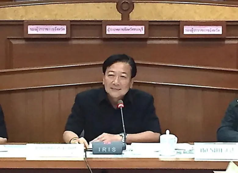 ปภ. โดย ศูนย์ ปภ.เขต 1 ปทุมธานี ร่วมประชุมคณะกรรมการศูนย์ปฏิบัติการป้องกันและลดอุบัติเหตุทางถนน สงกรานต์ 60 จังหวัดสระบุรี