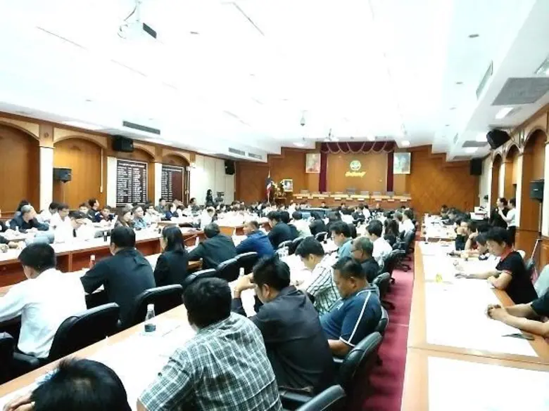 ปภ. โดย ศูนย์ ปภ.เขต 1 ปทุมธานี ร่วมประชุมคณะกรรมการศูนย์ปฏิบัติการป้องกันและลดอุบัติเหตุทางถนน สงกรานต์ 60 จังหวัดสระบุรี