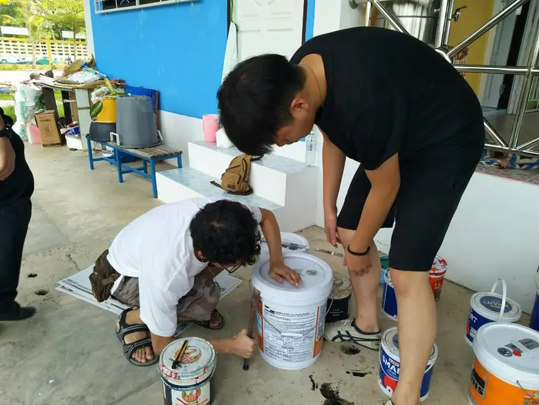 คณะอาจารย์และนักศึกษาสถาบันกันตนาออกพื้นท...