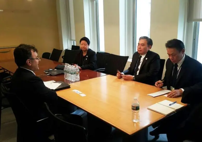 นายอภิศักดิ์ ตันติวรวงศ์ รัฐมนตรีว่าการกร...