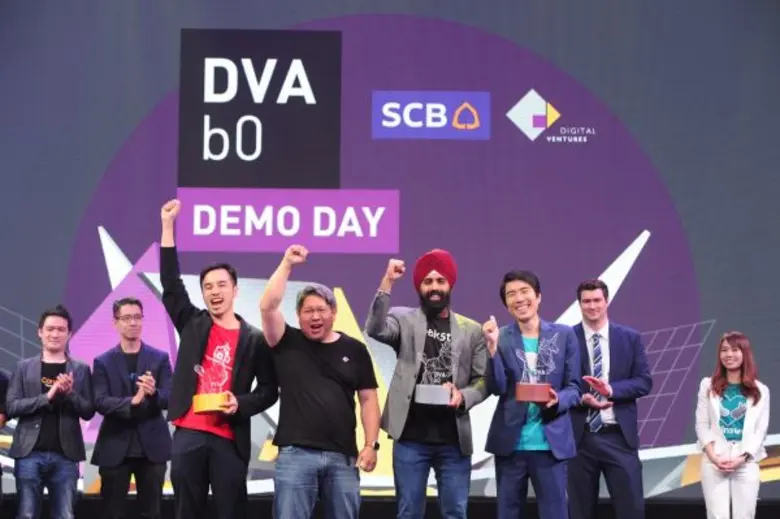 ดิจิทัล เวนเจอร์ส จัดเวทีนัดสำคัญ DVAb0 Demo Day ต่อยอดโครงการบ่มเพาะสตาร์ทอัพ(Accelerator) นำสตาร์ทอัพสายเทคโนโลยีไทยโชว์ศักยภาพต่อนักลงทุน-กูรูระดับโลก พร้อมเผยผู้ได้รับคะแนนสูงสุด