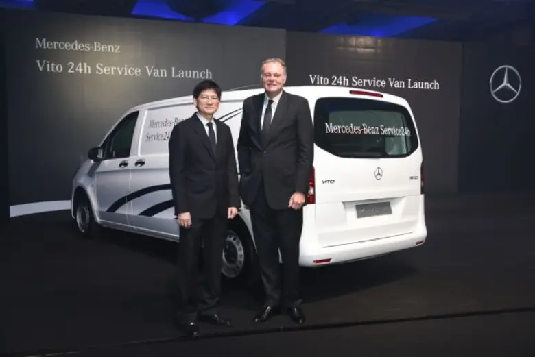 เมอร์เซเดส-เบนซ์ ยกระดับบริการหลังการขายสร้างประสบการณ์ที่ดีที่สุดให้แก่ลูกค้า พร้อมส่งมอบรถยนต์ 24-Hour Service Vito กว่า 34 คันแก่ดีลเลอร์ 32 แห่งทั่วประเทศ